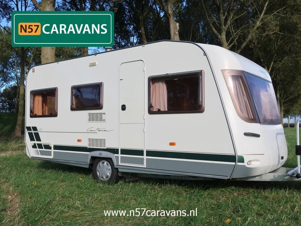 Chateau Cantara 450 / voortent / mover, Caravans en Kamperen, Rondzit, Dwarsbed, Bedrijf, Tot en met 4
