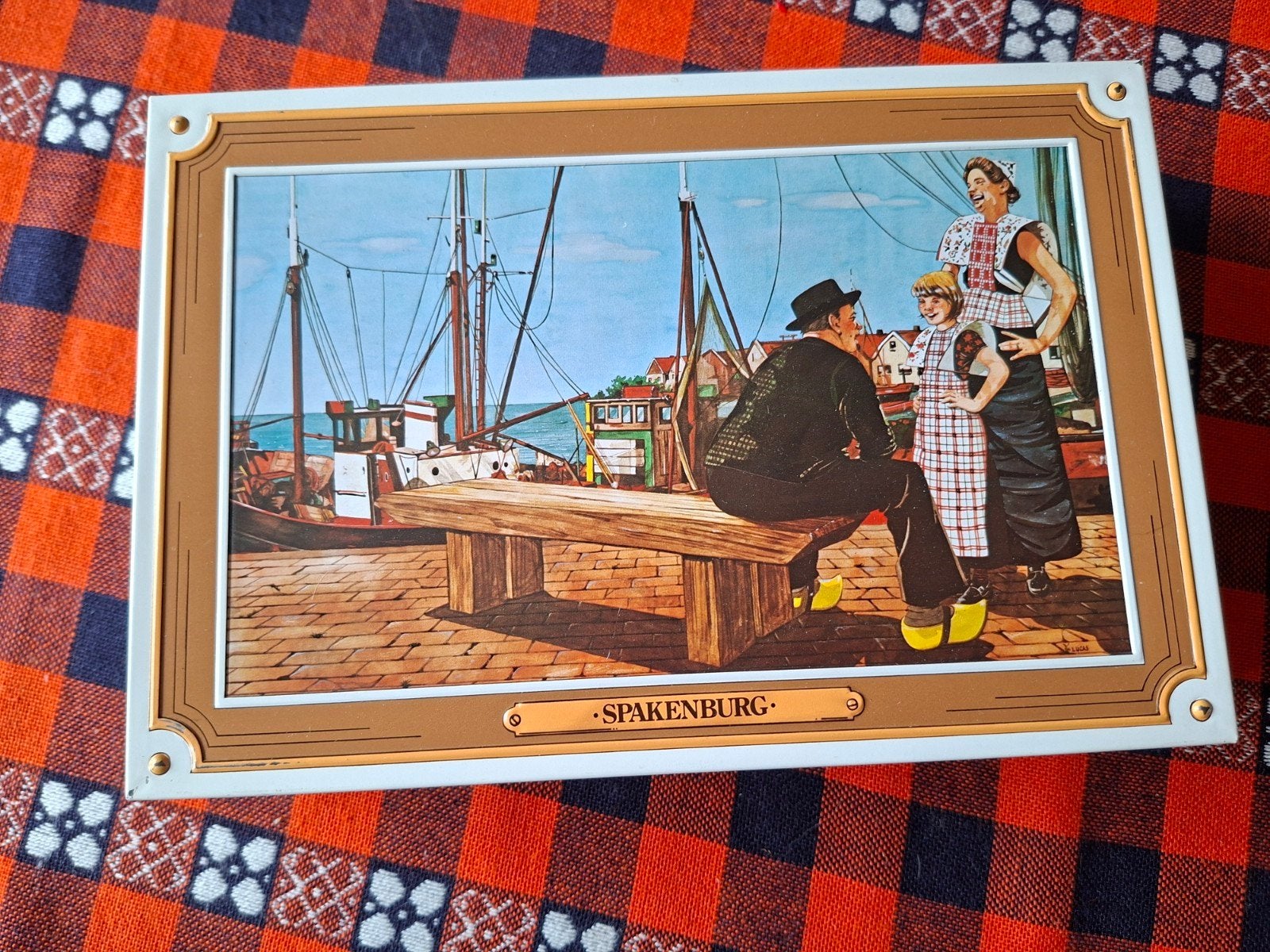 Koekblik Spakenburg, Ophalen of Verzenden, Gebruikt, Koek(jes)