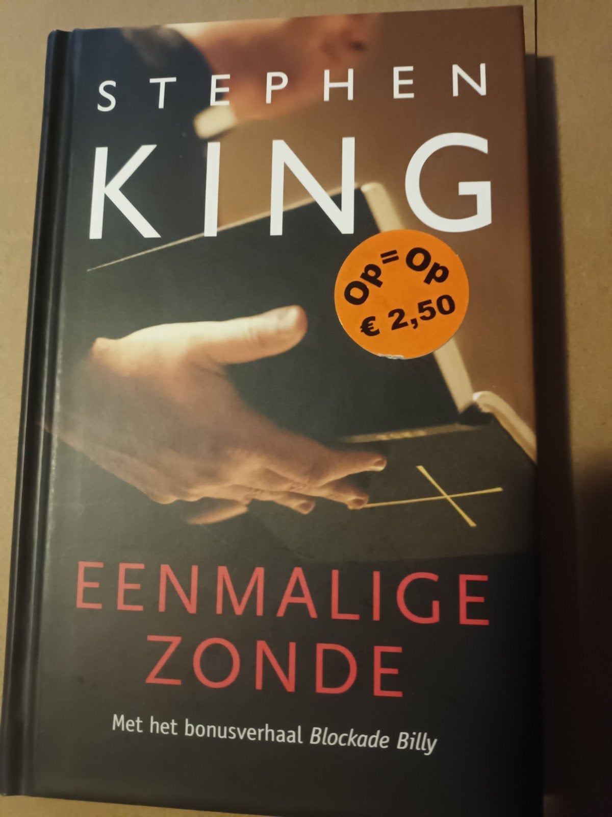 Stephen King - Eenmalige Zonde HC, Ophalen of Verzenden, Gelezen, Stephen King