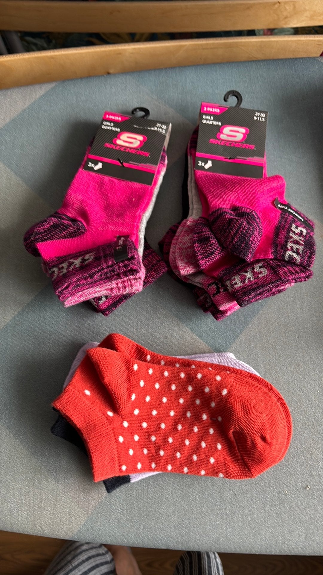 8 paar sokken Skechers en DIM, Meisje, Nieuw, Ophalen of Verzenden, Sokken