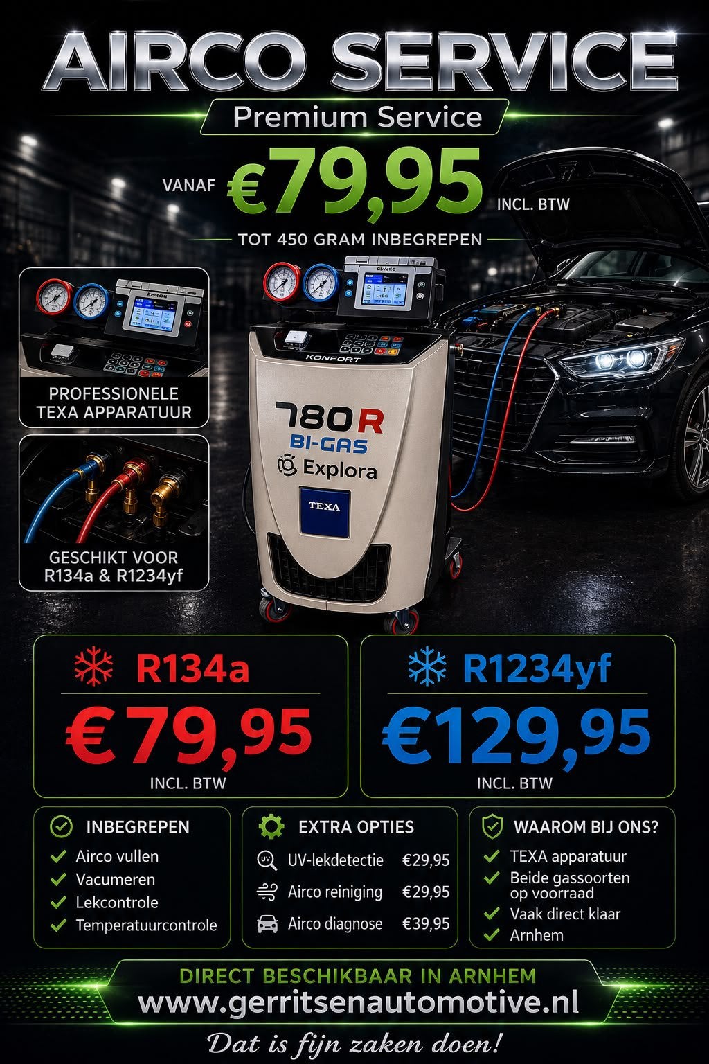 ️ AIRCO NIET MEER IJSKOUD? TIJD VOOR EEN AIRCOSERVICE!, Ophalen, Nieuw