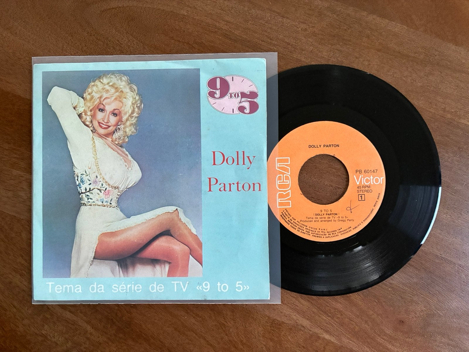 Dolly Parton - 9 to 5 / Applejack, Cd's en Dvd's, Vinyl Singles, 7 inch, Ophalen of Verzenden