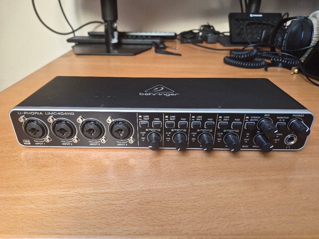 Behringer U-PHORIA UMC404HD, Ophalen of Verzenden, Gebruikt