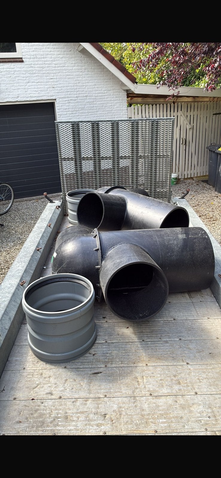 2 stuks PE put 630 mm rond 500 mm aansluiting. (Zinkerput), Ophalen, Overige typen
