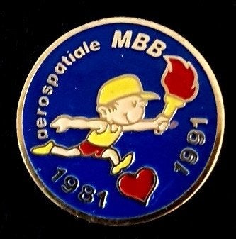 Aerospatiale MBB 1981-19991 pin, Verzenden, Nieuw, Transport, Speldje of Pin
