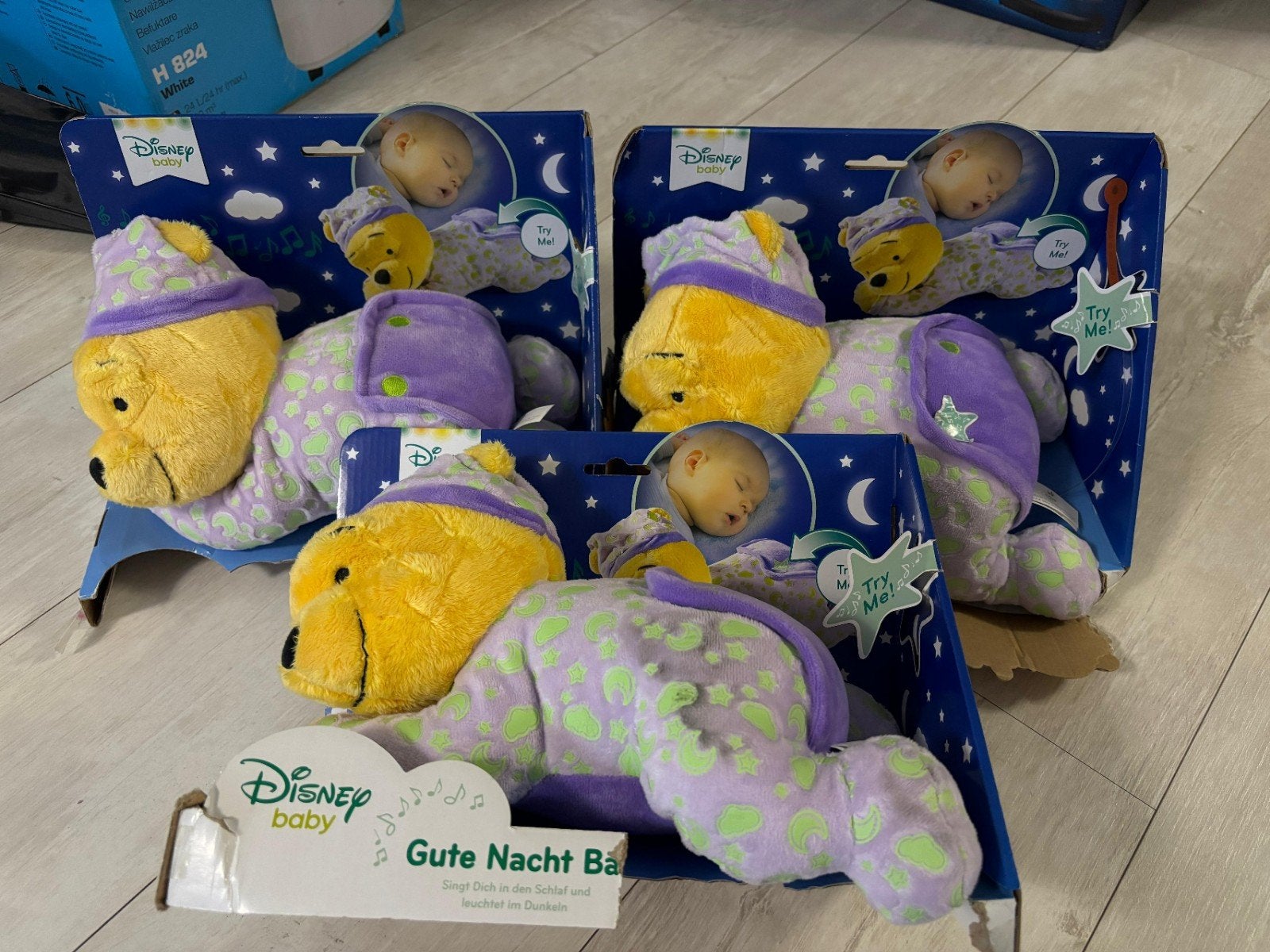 Disney Baby Winnie de Poeh Slaapknuffel met Licht & Geluid, Ophalen, Nieuw, Overige typen, Met licht