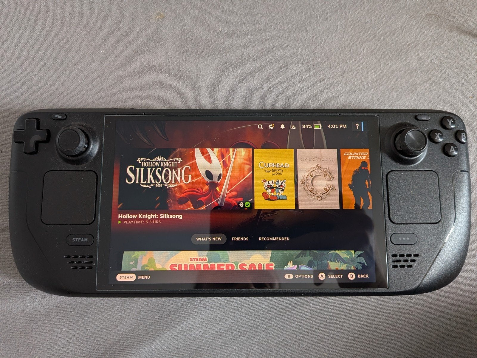 Steam Deck OLED 512GB met accessoires en 512GB SD-kaart, Ophalen of Verzenden, Valve, Zo goed als nieuw