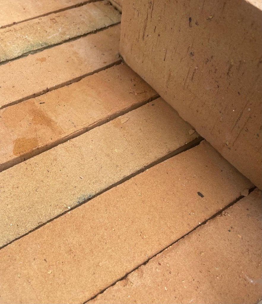 Nieuwe terracotta Deppe baksteen (Klinker kwaliteit), Tuin en Terras, Ophalen, Keramiek, Klinkers, Nieuw