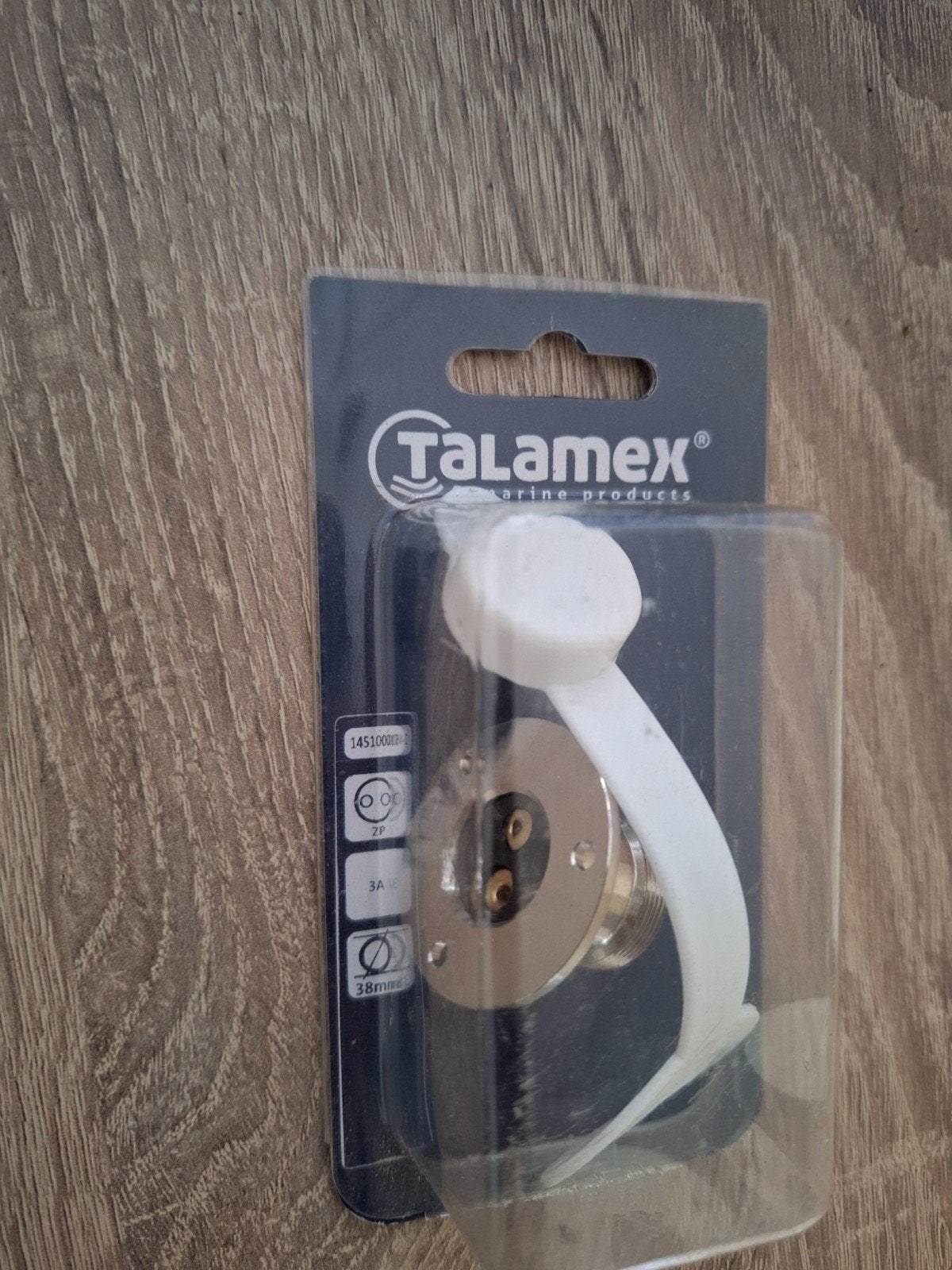 Talamex Dekdoorvoer 2-polig 3A 38mm - Nieuw in verpakking, Ophalen of Verzenden, Nieuw, Overige typen