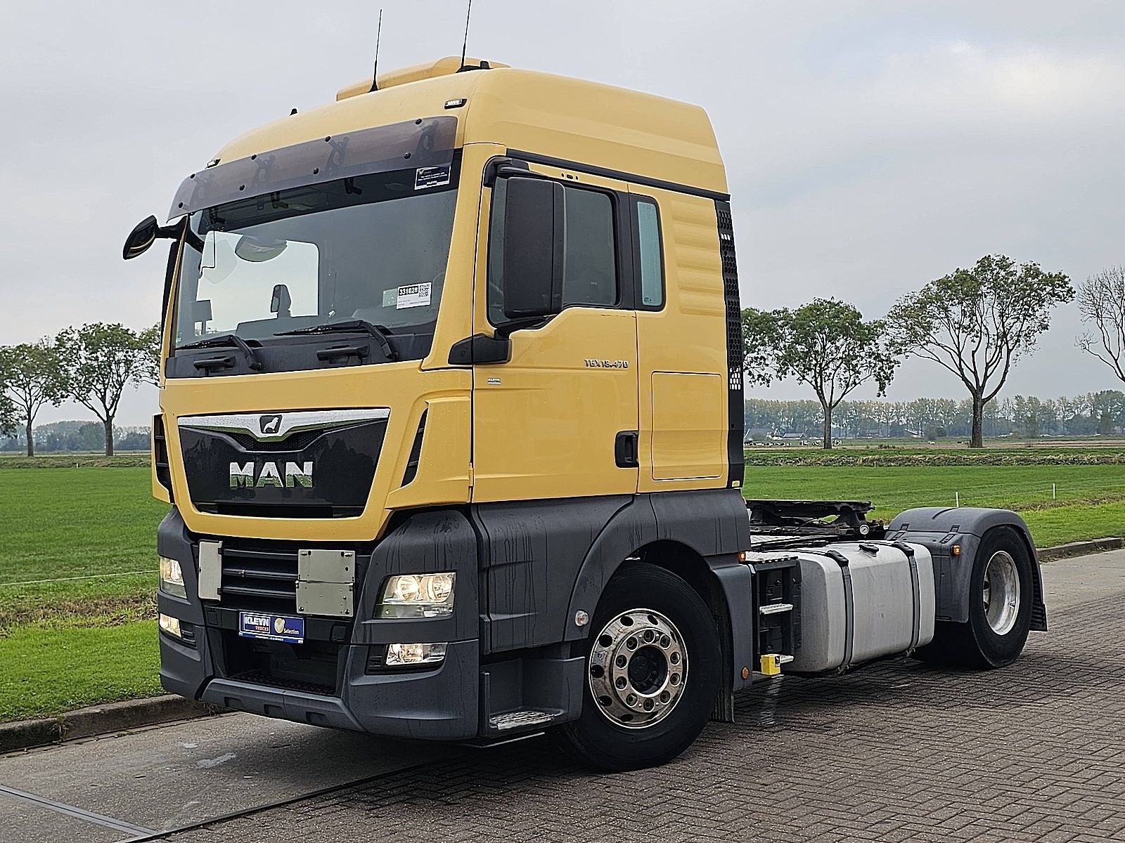 M.A.N. 18.470 TGX, Auto's, Automaat, Euro 6, Geel, Bedrijf