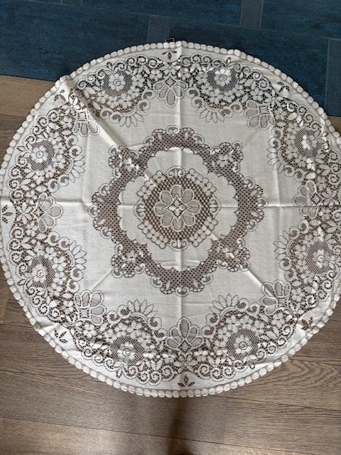 Rond tafelkleed, Ophalen of Verzenden, Zo goed als nieuw, Rond