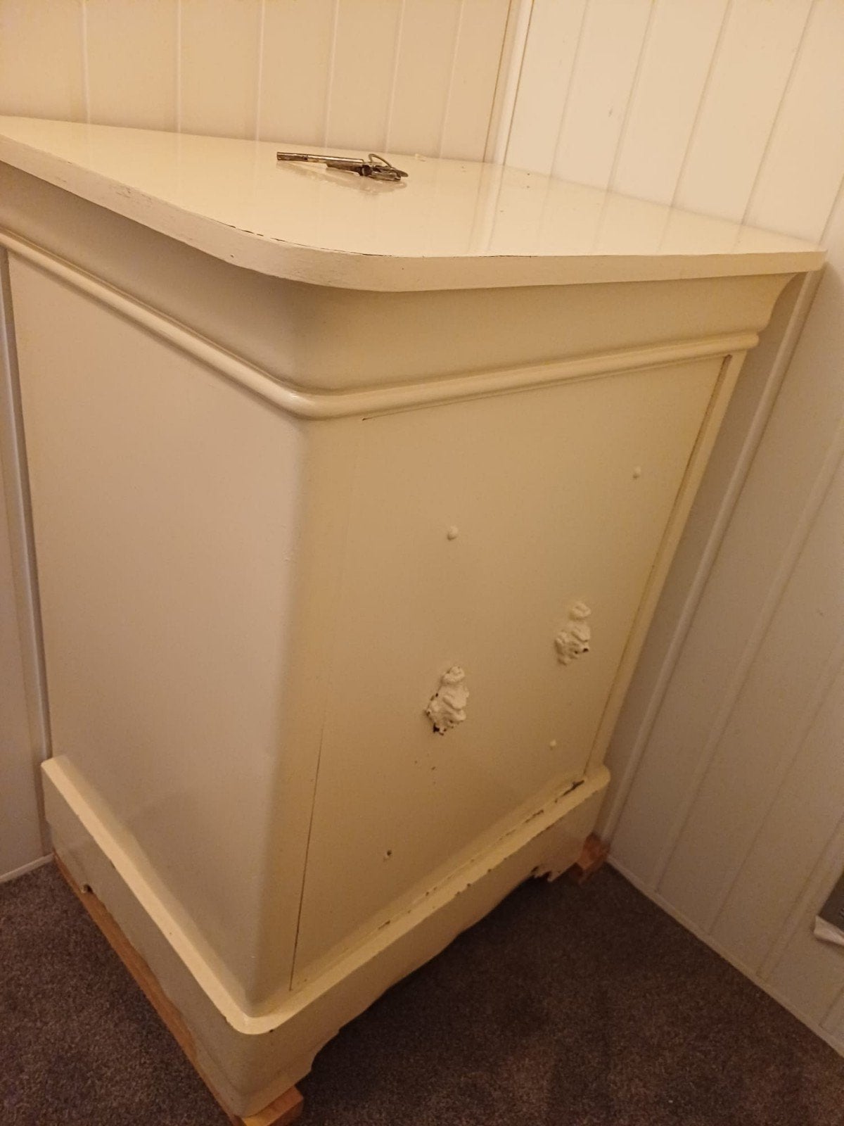 Antieke Kluis - E.M. Jaarsma Fabr. Sneek, Huis en Inrichting, Ophalen, Gebruikt, Brandkast