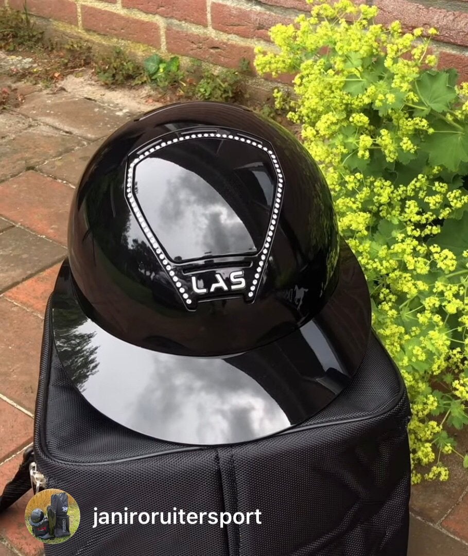 LAS cap helm Opera crystal frame trim maat M (53-59), Dieren en Toebehoren, LAS, Nieuw, Ophalen of Verzenden, Janiroruitersport@outlook.com