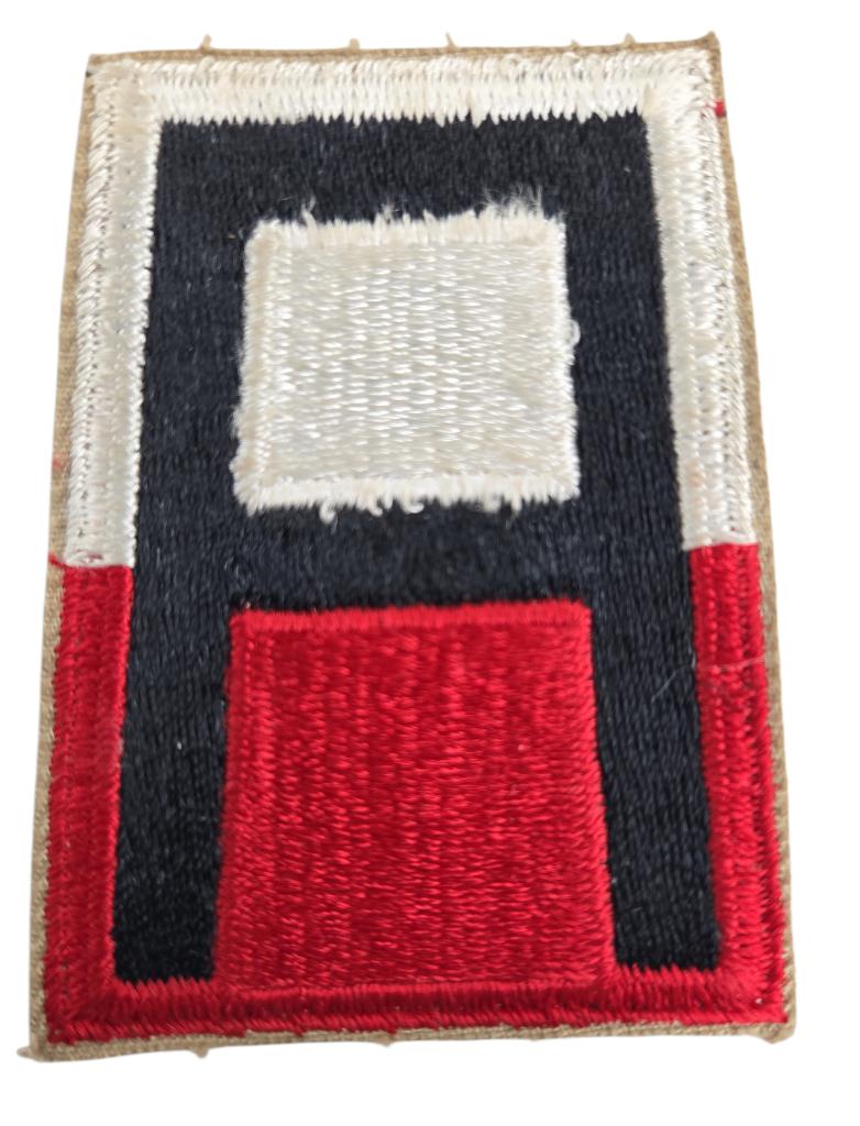 a us ww2 1st army patch, Verzamelen, Militaria | Tweede Wereldoorlog, Ophalen of Verzenden, Amerika, Embleem of Badge