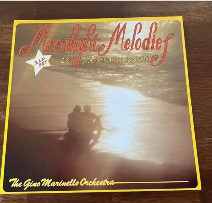 15. LP Moonlight Melodie 24 Golden Love Songs 2 lp's, Cd's en Dvd's, Ophalen of Verzenden, Zo goed als nieuw, Pop, 12 inch