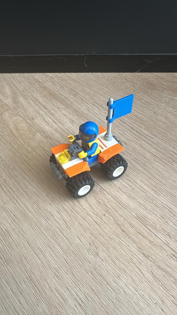 Lego City Kustwacht Quad - 7736, Kinderen en Baby's, Speelgoed | Duplo en Lego, Ophalen of Verzenden, Gebruikt, Complete set, Lego