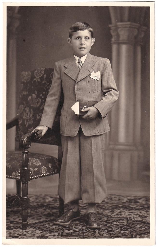 Foto Kind Jongen Communie Religie - Torfs Heyst-op-den-Berg, Gebruikt, Foto, Ophalen of Verzenden, Voor 1940
