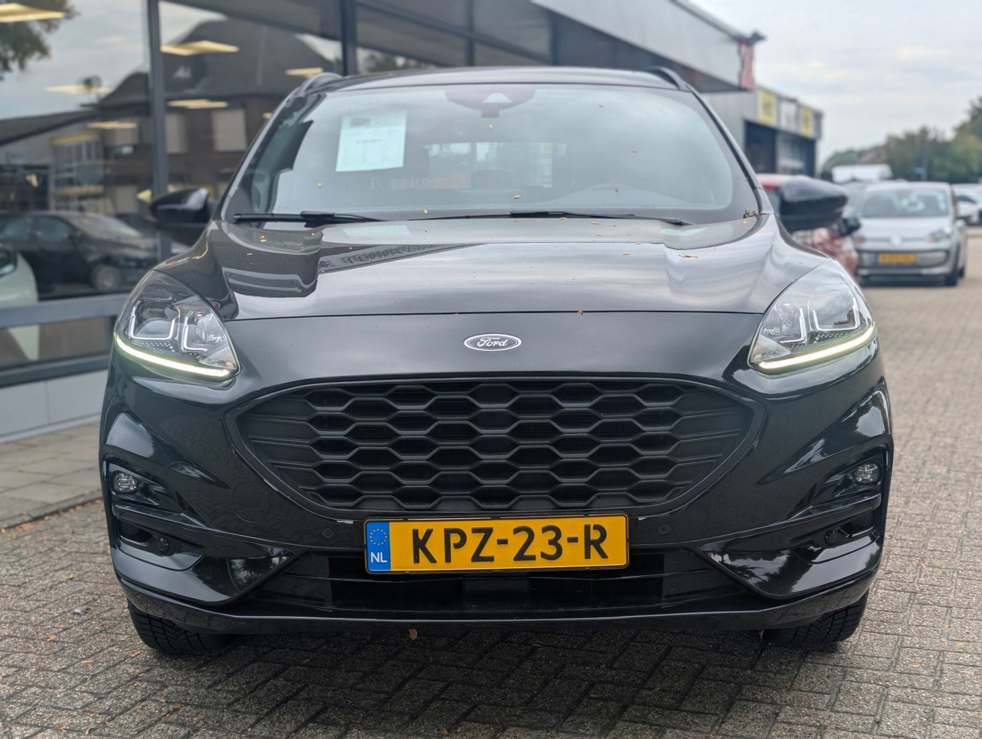 Ford KUGA 2.5 PHEV ST-Line, Panodak, Rijklaarprijs / 12 mnd, Auto's, Gebruikt, 4 cilinders, Verwarmde buitenspiegels, Zwart