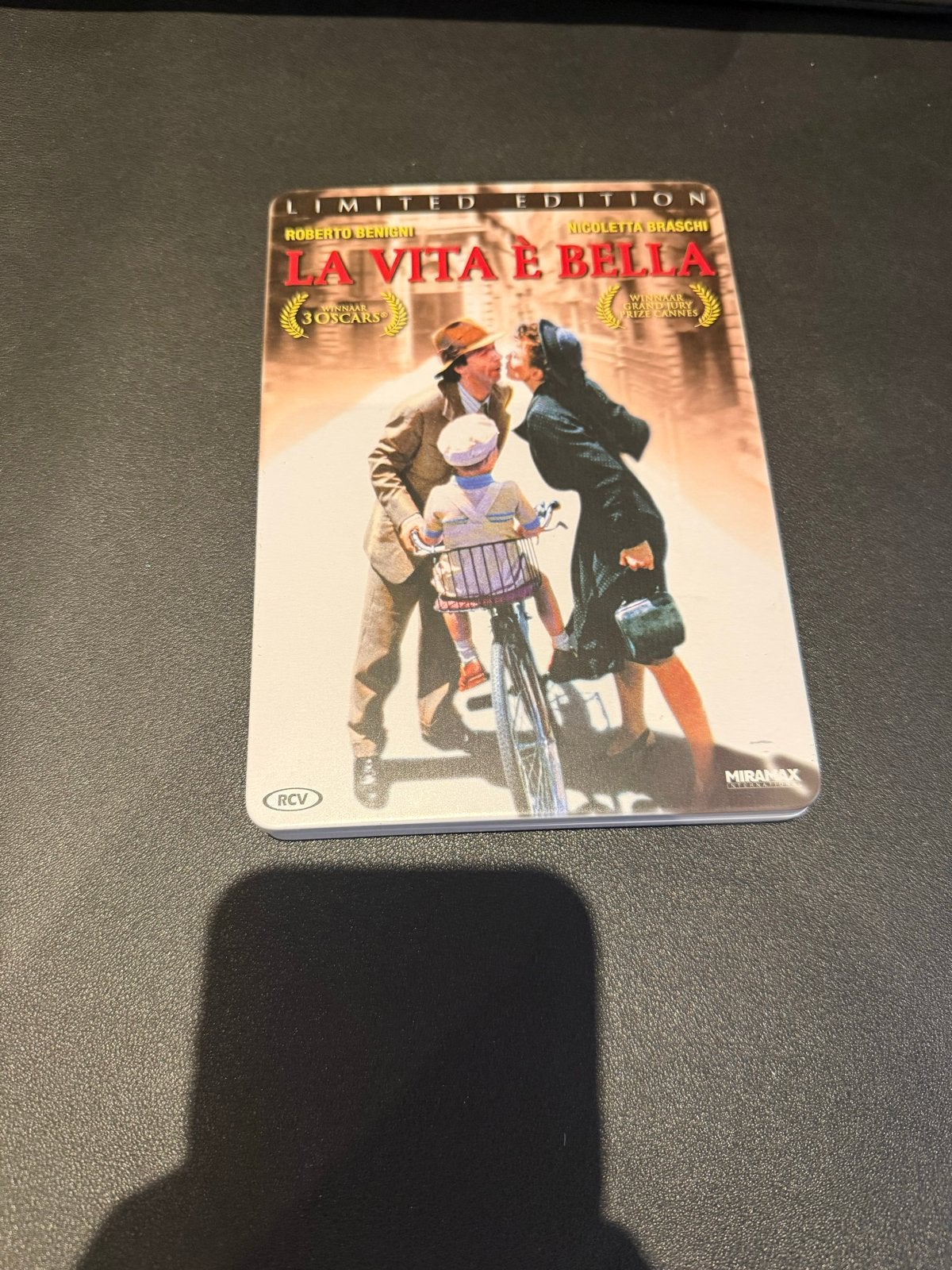 La Vita è Bella - Limited Edition DVD, Waargebeurd drama, Speciale editie, Nederlands, Ophalen of Verzenden