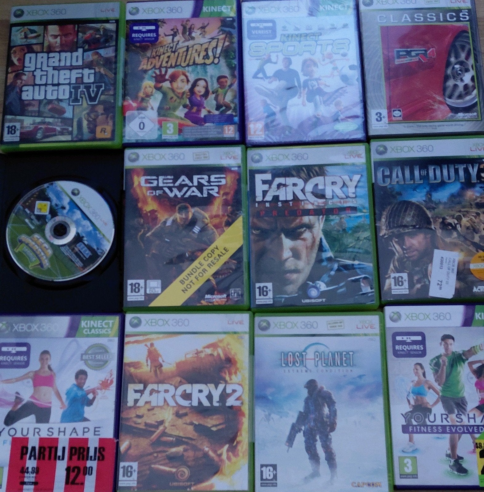 Xbox 360 games: GTA IV, FarCry, Kinect Sports call Duty, Spelcomputers en Games, Games | Xbox 360, Online, Gebruikt, Vanaf 18 jaar