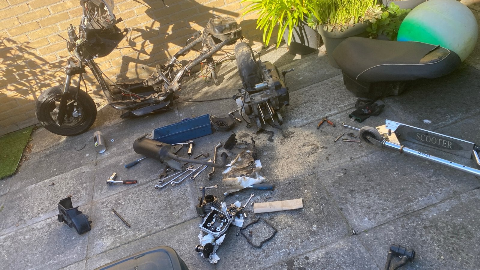 Kymco VP50 Onderdelen - Diverse Gebruikte Scooteronderdelen, Ophalen, Gebruikt, Overige typen, Kymco