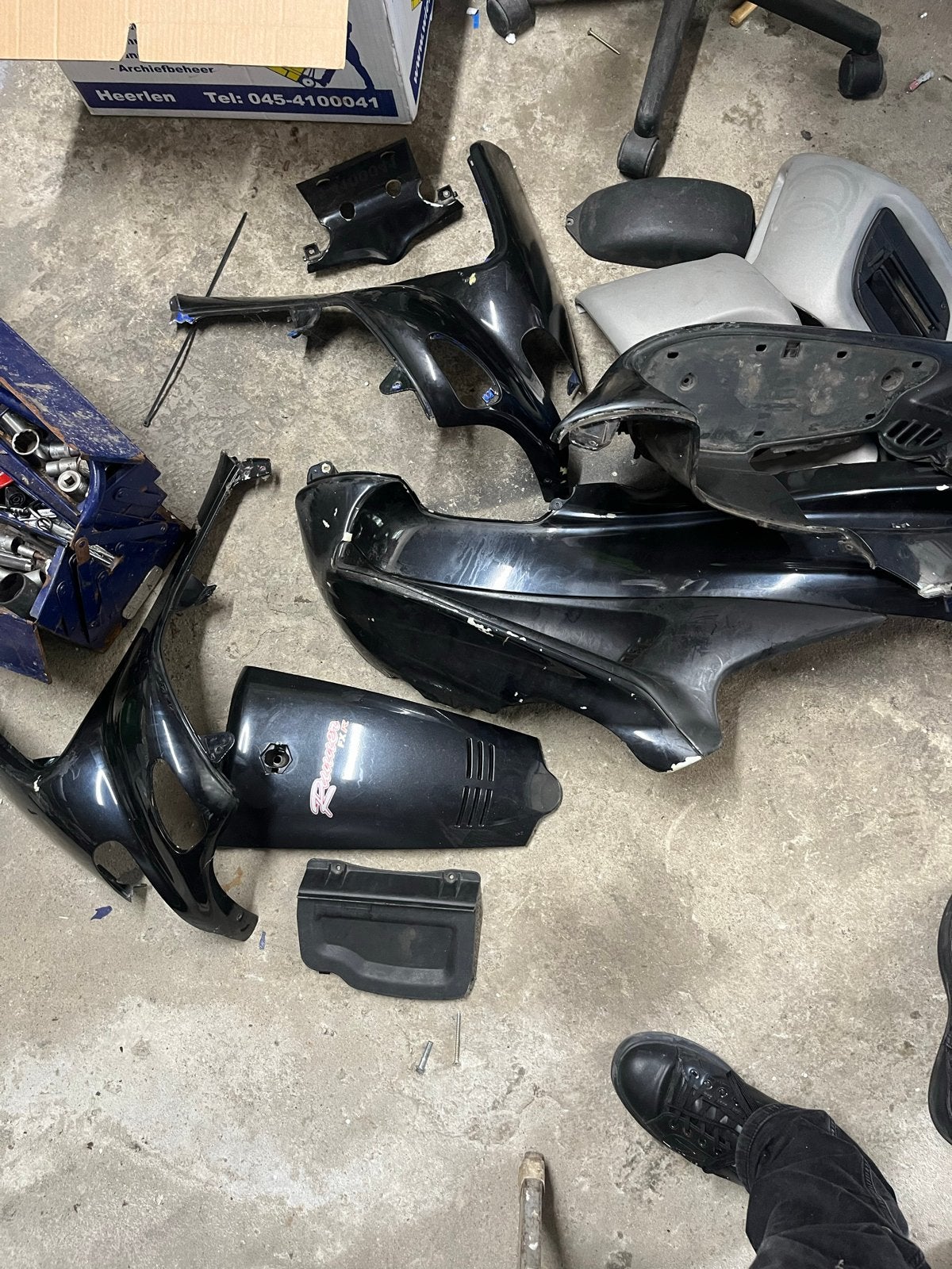 Gilera Runner 180cc FX R Kappenset (niet compleet), Ophalen of Verzenden, Gebruikt, Kap, Overige merken