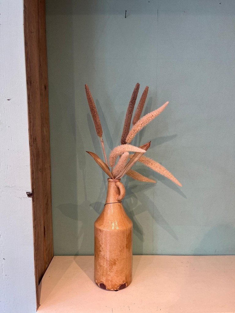 Mooie vaas met Droogbloemen nieuw, Ophalen, Nieuw