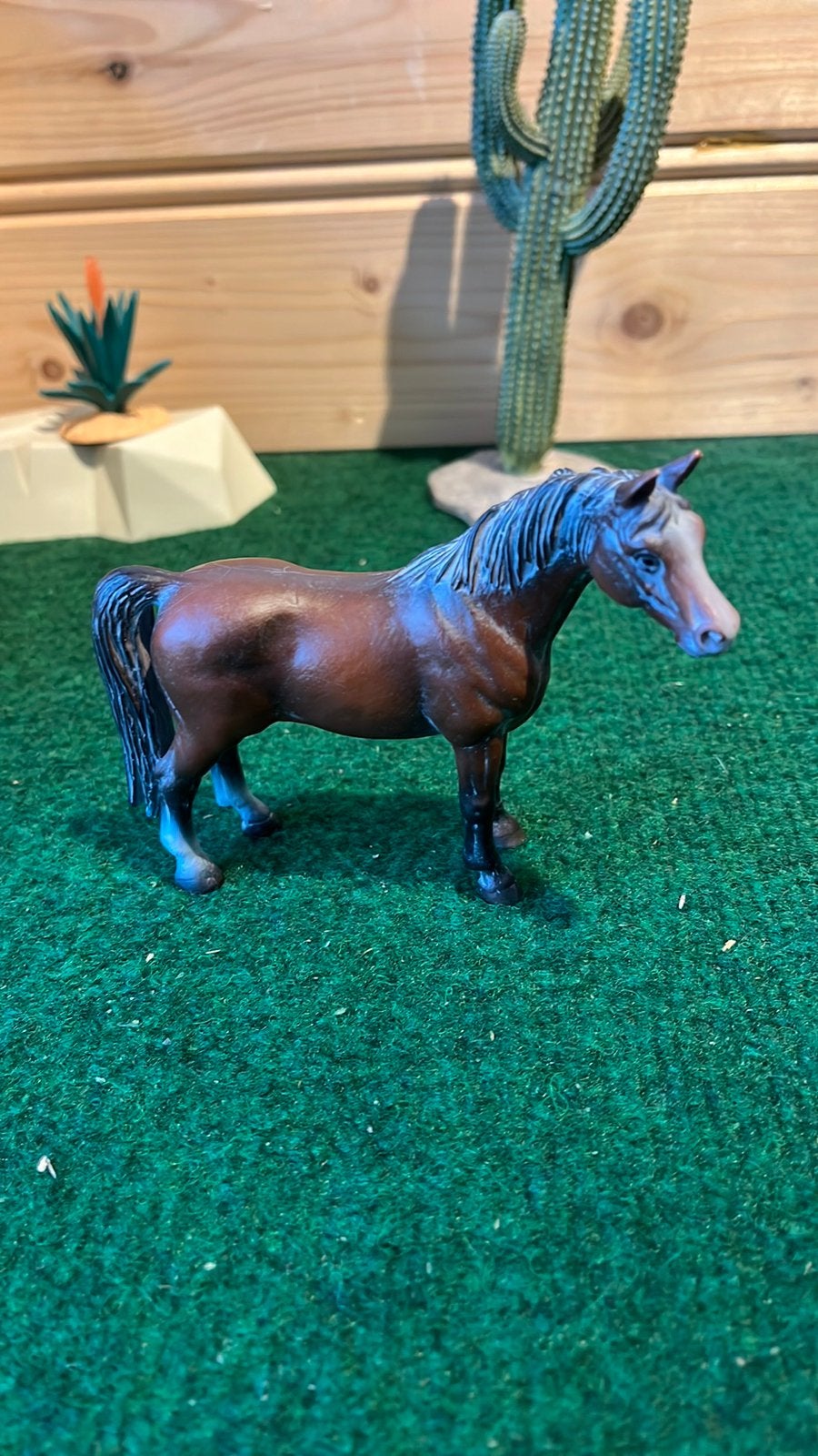 Schleich arabier ruin uit 2000, Ophalen of Verzenden, Zo goed als nieuw, Paard, Beeldje of Figuurtje