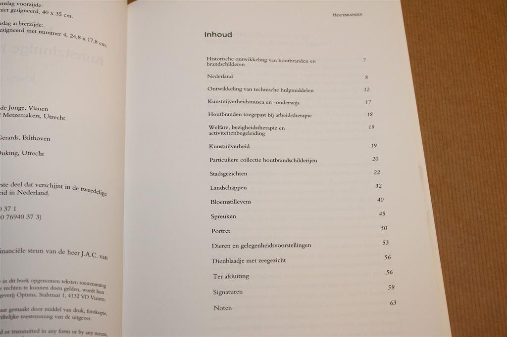 Houtbranden — Kunstzinnige Houtbewerking, Ophalen of Verzenden, Zo goed als nieuw