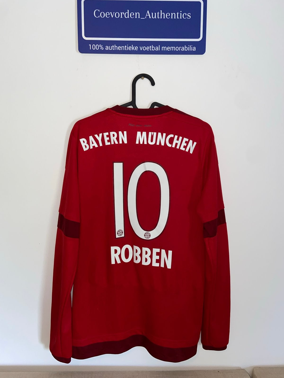 Arjen Robben FC Bayern münchen shirt 2014-2015 - Maat S, Maat S, Ophalen of Verzenden, Zo goed als nieuw, Shirt