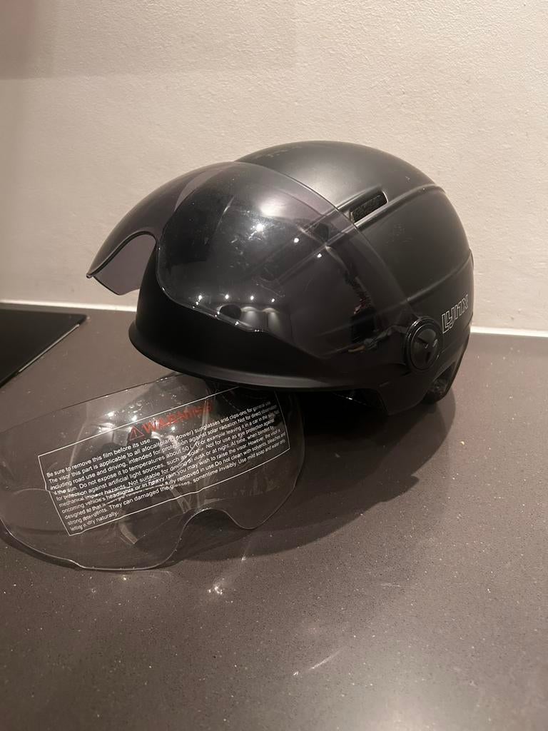 Lynx Snorfietshelm Speed pedelec helm NTA 8776 met vizier, Fietsen en Brommers, Ophalen, Zo goed als nieuw