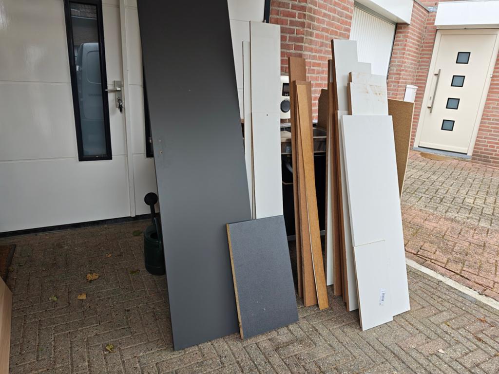 Meubel hout., Doe-het-zelf en Verbouw, Platen en Panelen, Ophalen of Verzenden