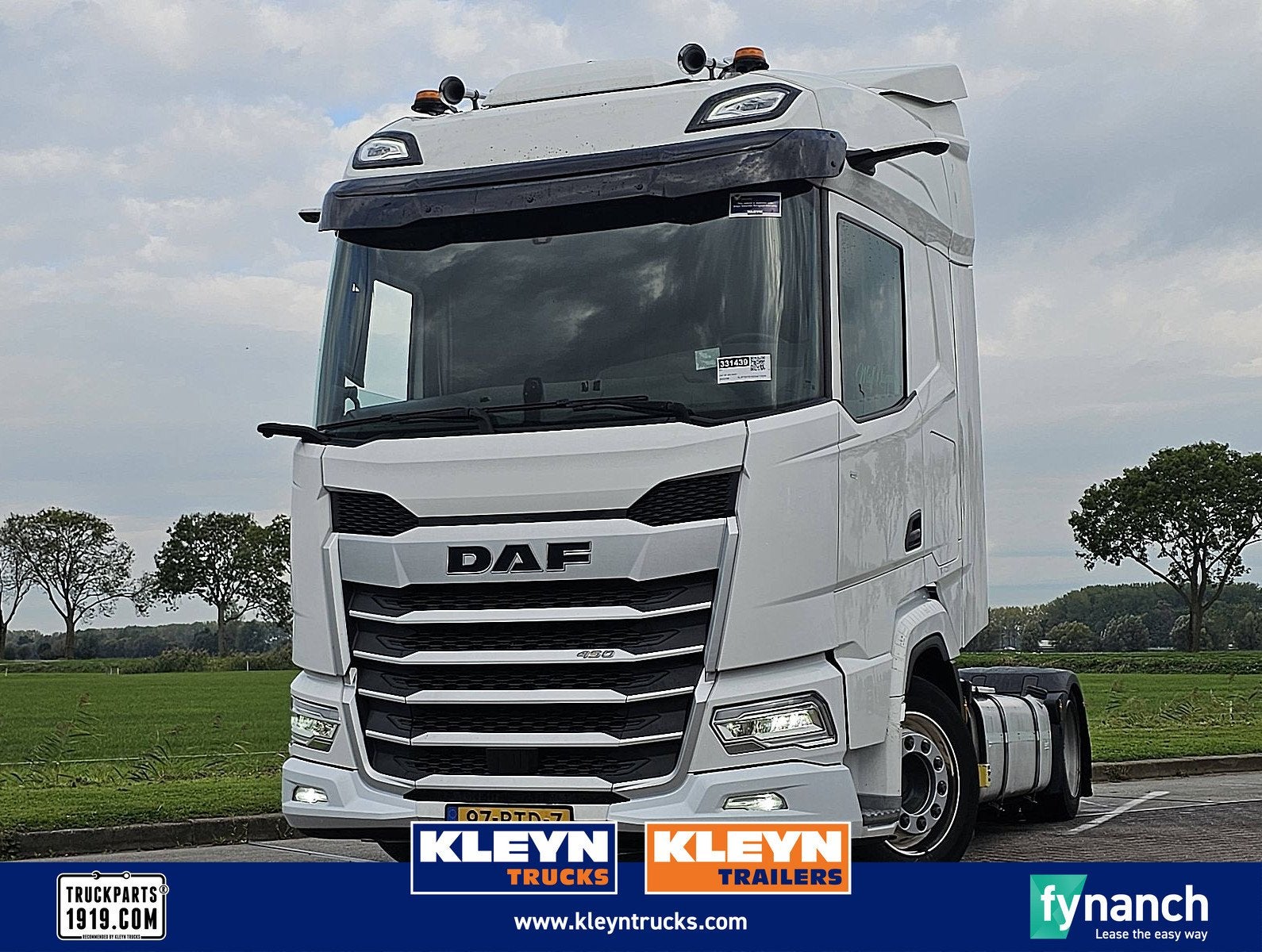DAF XF 450 NGD NGD Mega 2xTank Camera's 1e Eigenaar!, Automaat, Euro 6, Wit, Verwarmde buitenspiegels