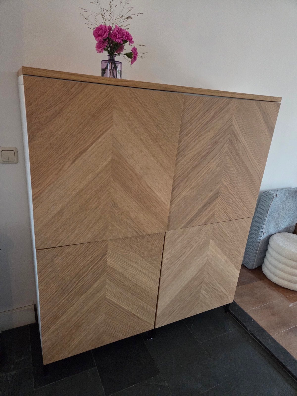 IKEA Besta meubel met Hedeviken deuren, Ophalen, Gebruikt