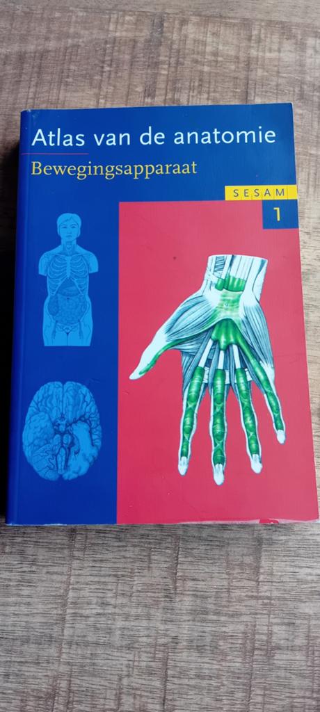 Atlas van de anatomie - Bewegingsapparaat (Sesam 1), Niet gespecificeerd op de kaft, Zo goed als nieuw, Beta, HBO