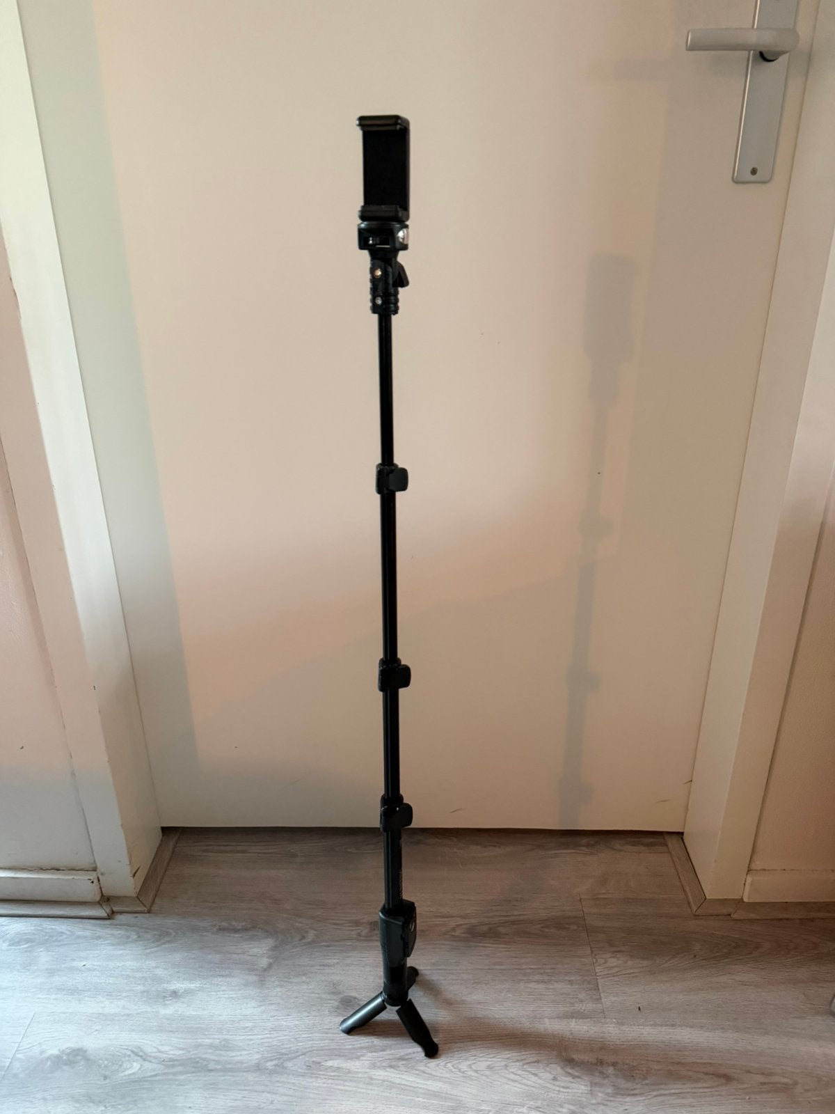 Vlog statief met een houder voor uw telefoon, 125 tot 150 cm, Gebruikt, Overige merken, Ophalen of Verzenden