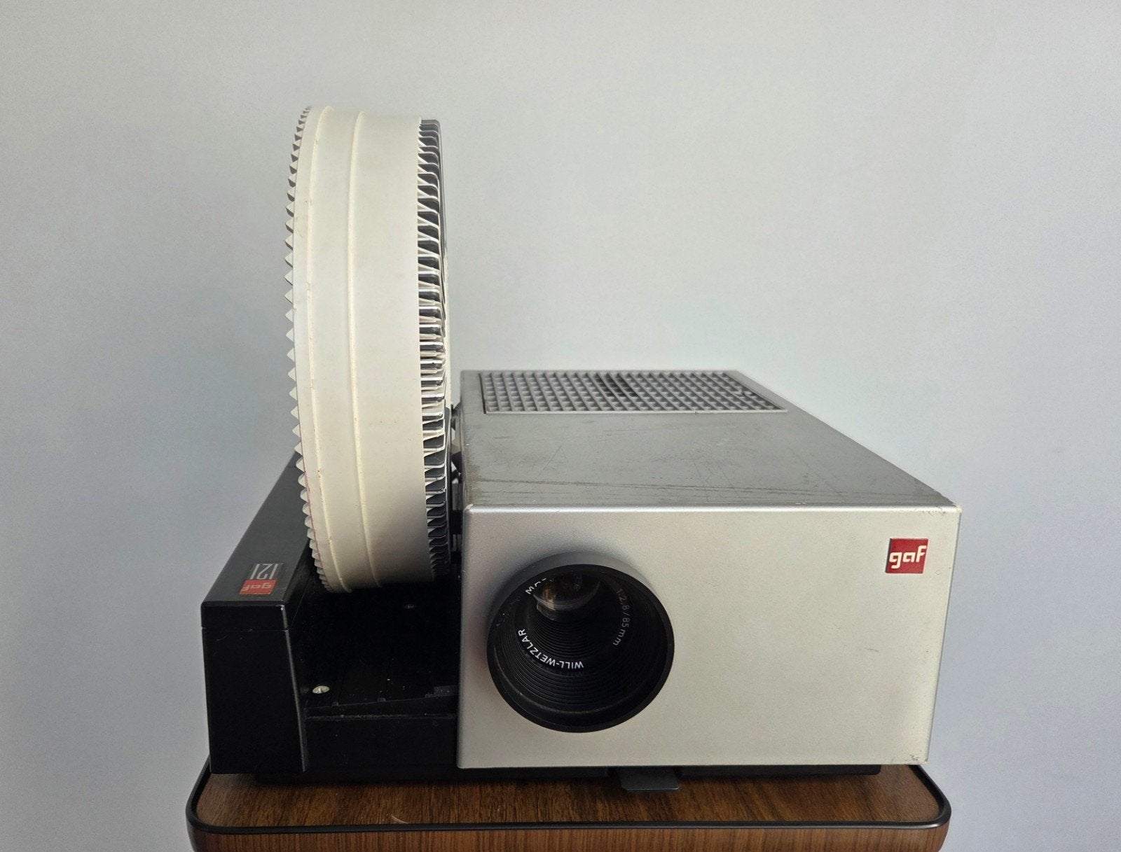 Diaprojector GAF 121, Ophalen of Verzenden, Gebruikt