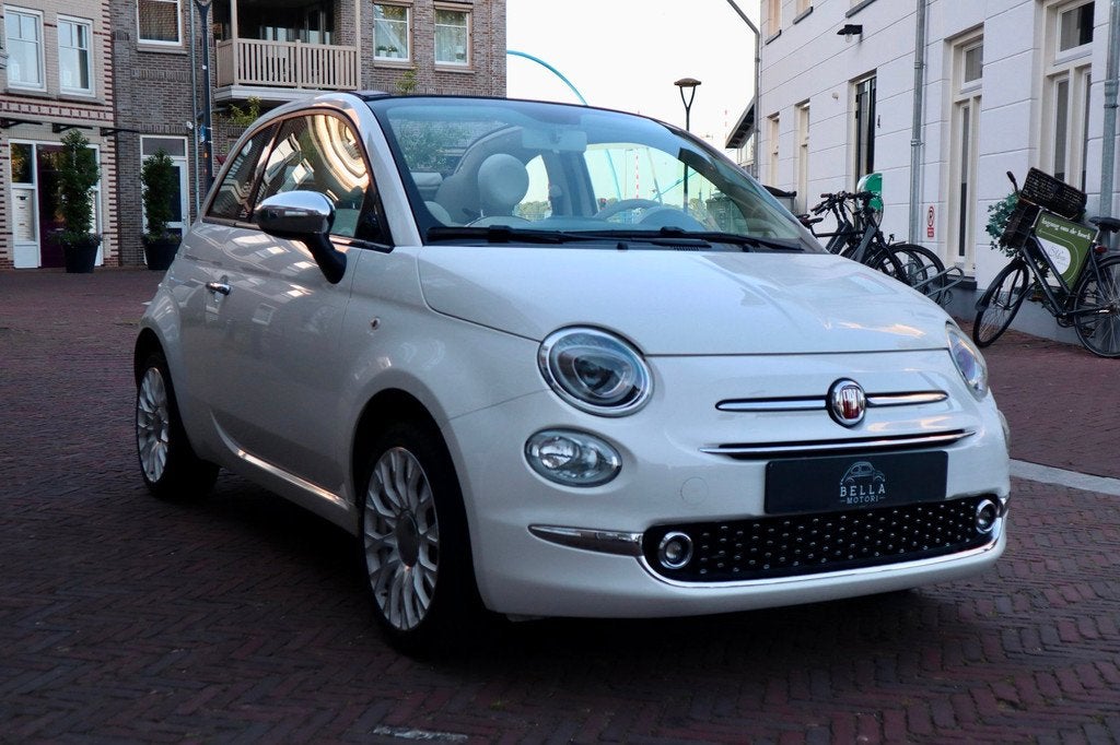 Fiat 500 1.2 Star | Pelle Frau Leder | Beats Audio | Apple C, Voorwielaandrijving, Gebruikt, 4 cilinders, 4 stoelen