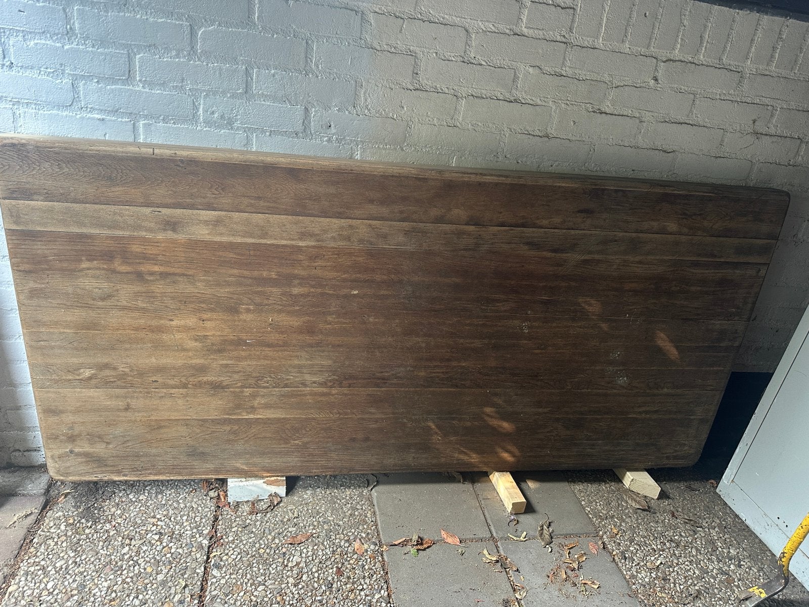 Massief hout tafelblad, Doe-het-zelf en Verbouw, Platen en Panelen, Ophalen, Zo goed als nieuw, Hout, Minder dan 20 mm
