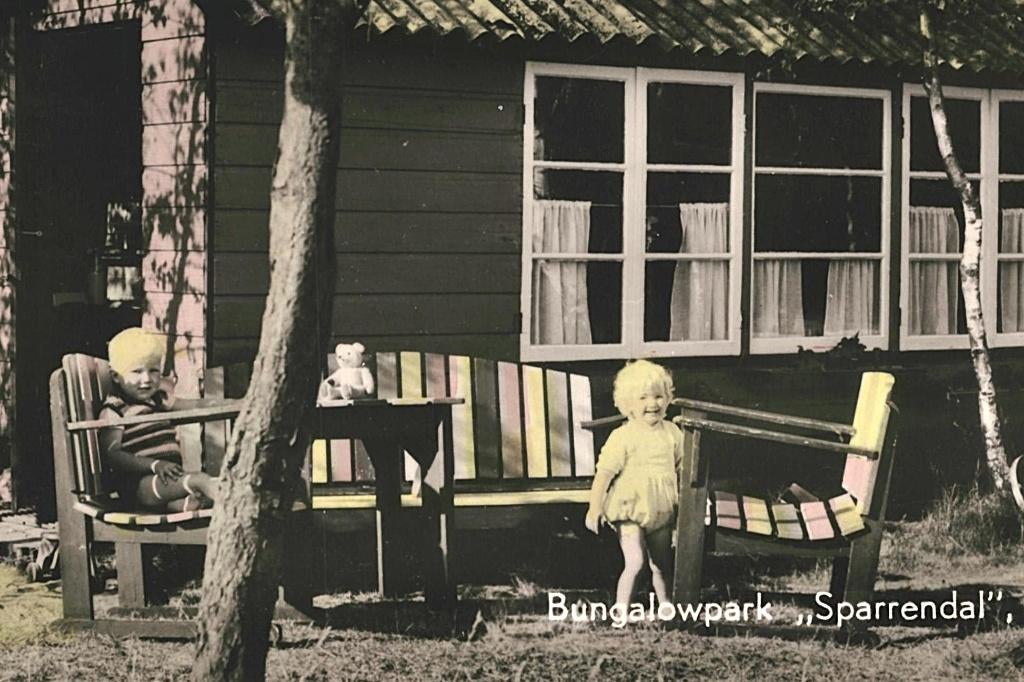 947057 Ermelo Gld 1962 Bungalow Sparrendal Gelopen, Ophalen of Verzenden, 1960 tot 1980, Gelopen, Gelderland