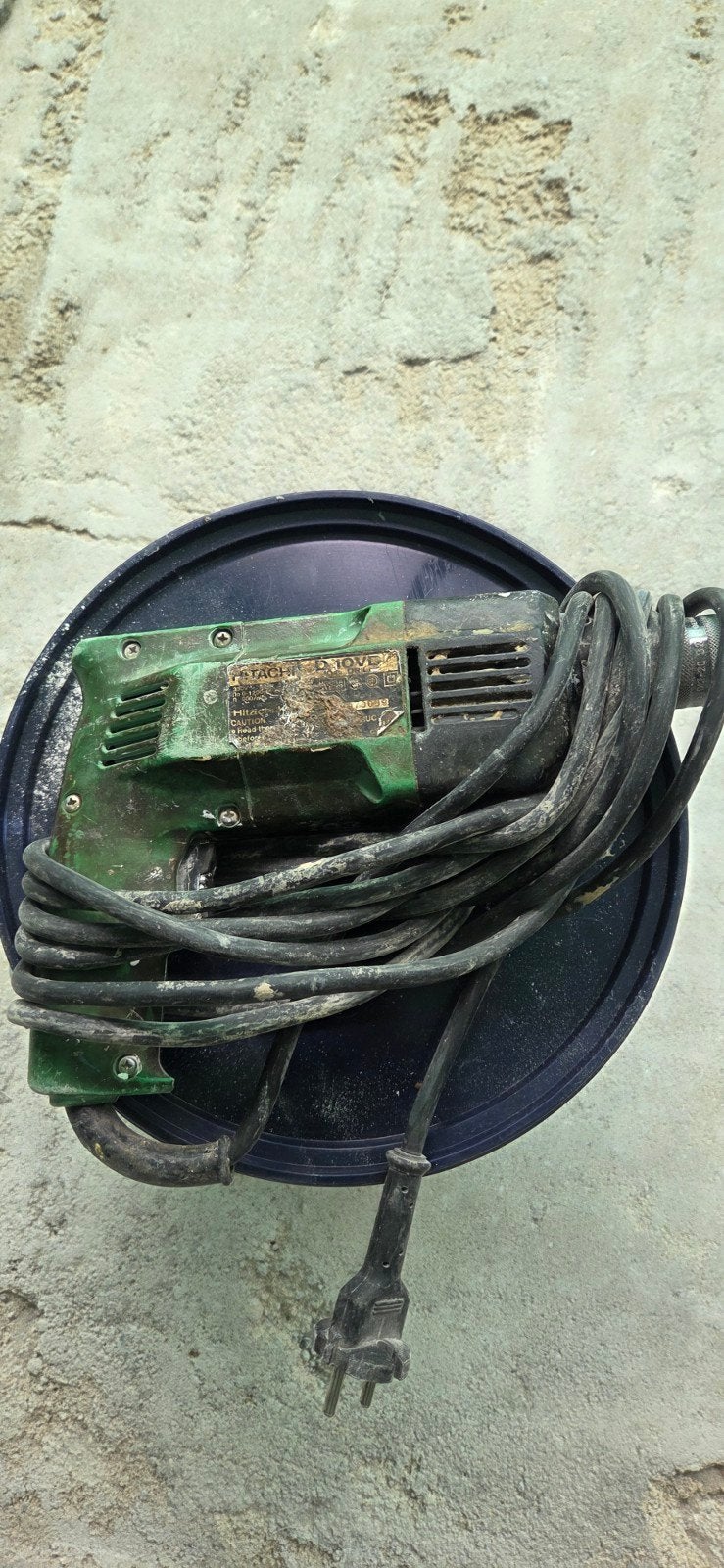 Hitachi D10VE Boormachine - Gebruikt, Boormachine, Gebruikt, Variabele snelheid, Ophalen of Verzenden