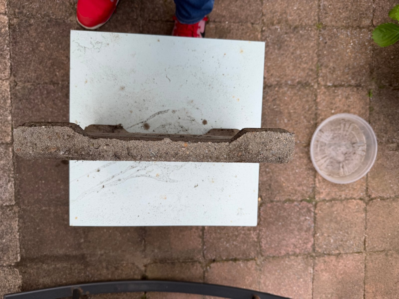 52x Dakterras tegels drainage tegels 30x30cm, Ophalen, Gebruikt, 5 tot 10 m², Beton