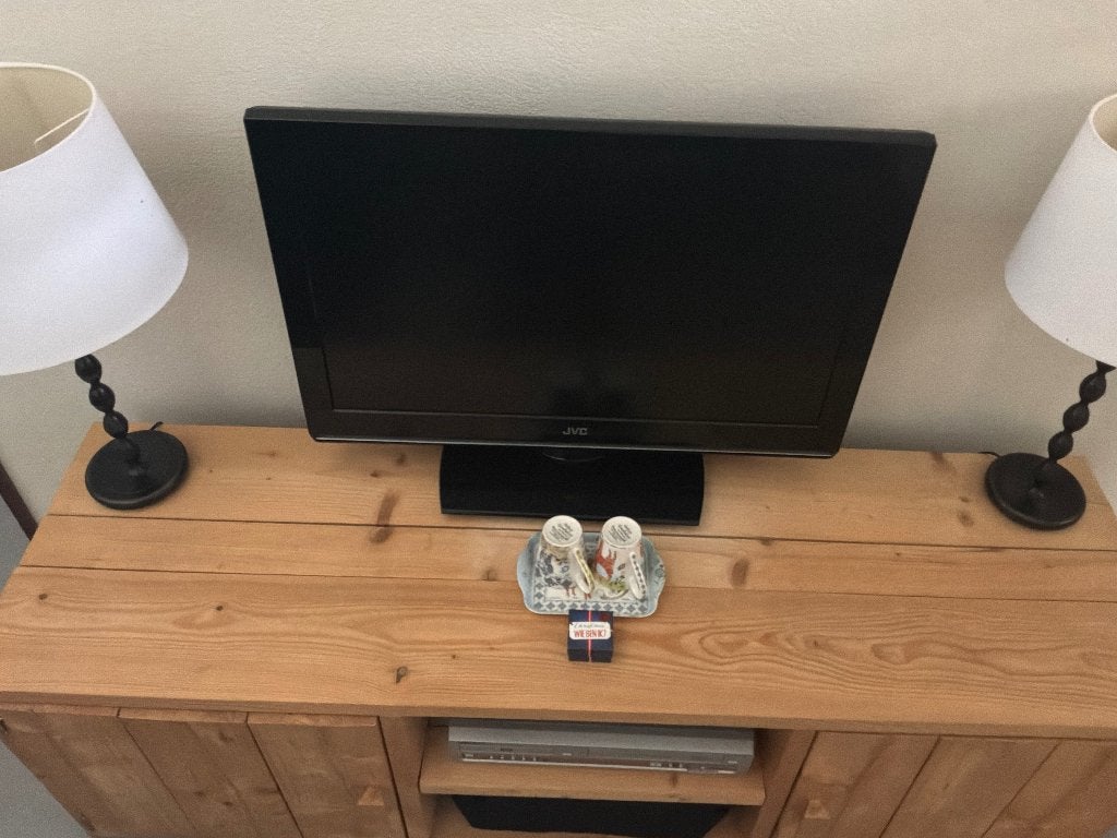 Tv meubel, Ophalen, Gebruikt, 150 tot 200 cm, Steigerhout