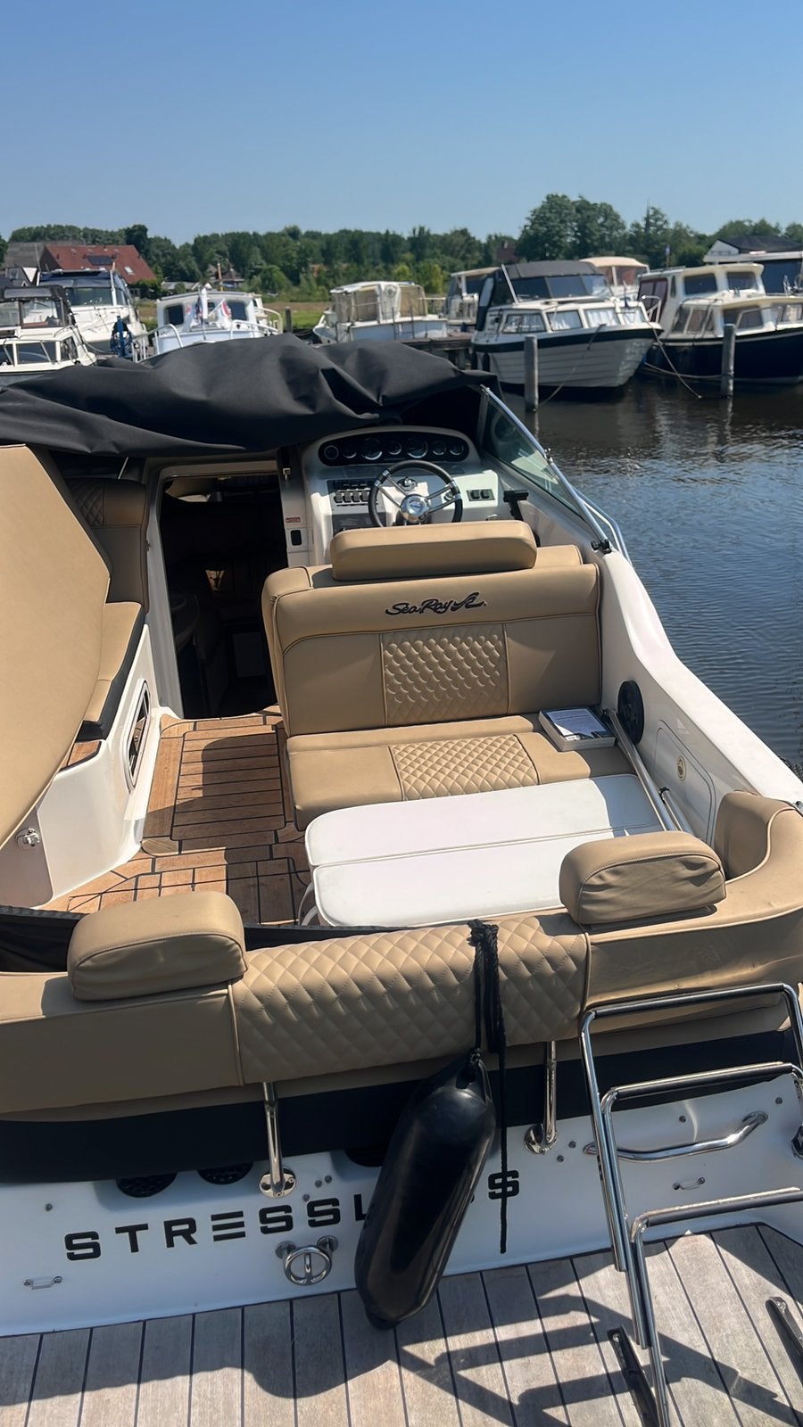 Searay 250 sundancer, Watersport en Boten, Speedboten, Ophalen