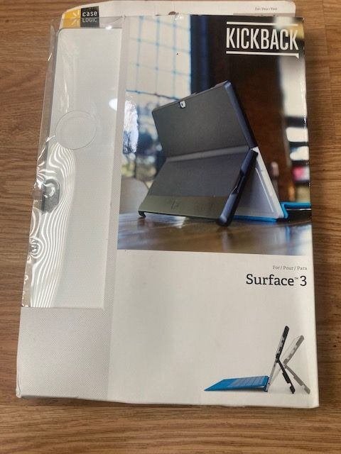 Case Logic Microsoft Surface Pro 3 Kickback Case wit Nieuw i, 10 inch, Nieuw, Bescherming voor- en achterkant, Ophalen of Verzenden