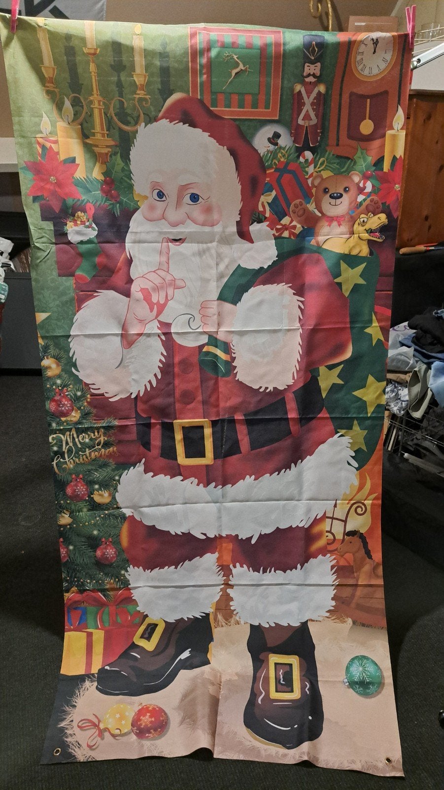 leuke kerst banner, Ophalen