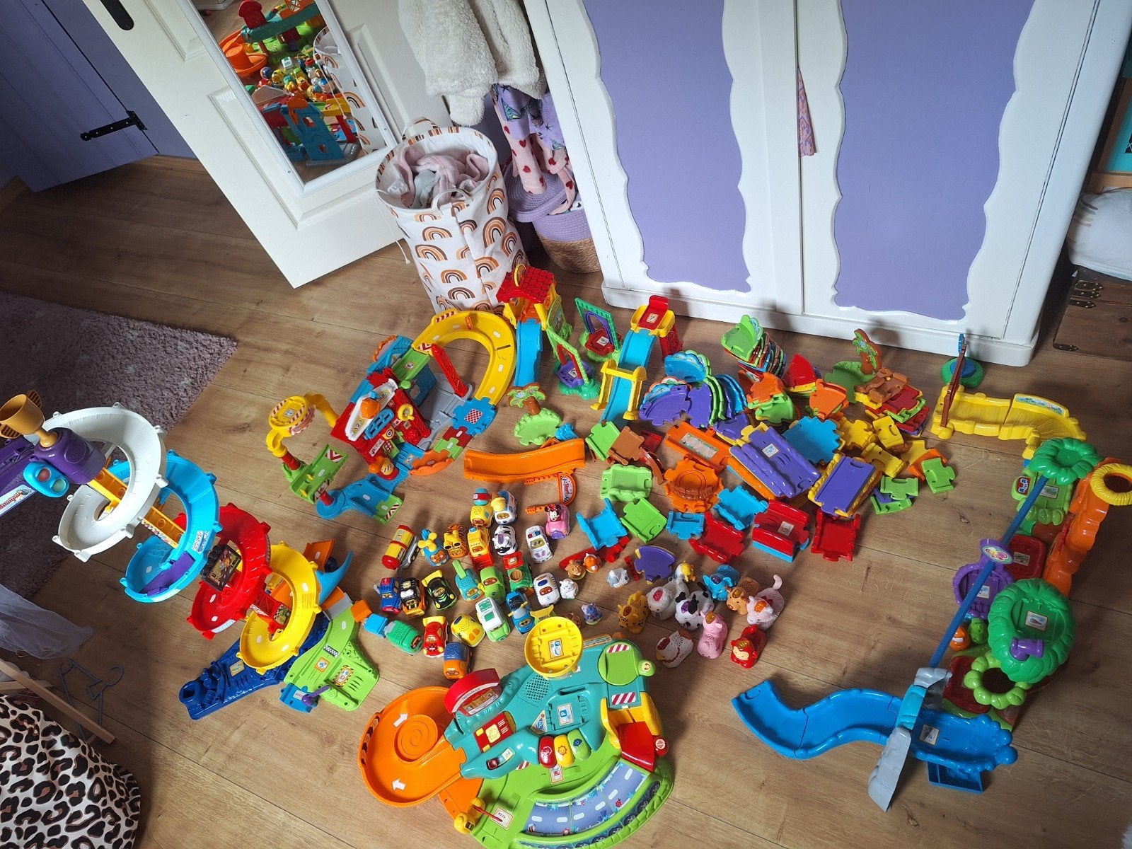Enorme collectie vtech zoefzoef &toettoet, Ophalen, Zo goed als nieuw