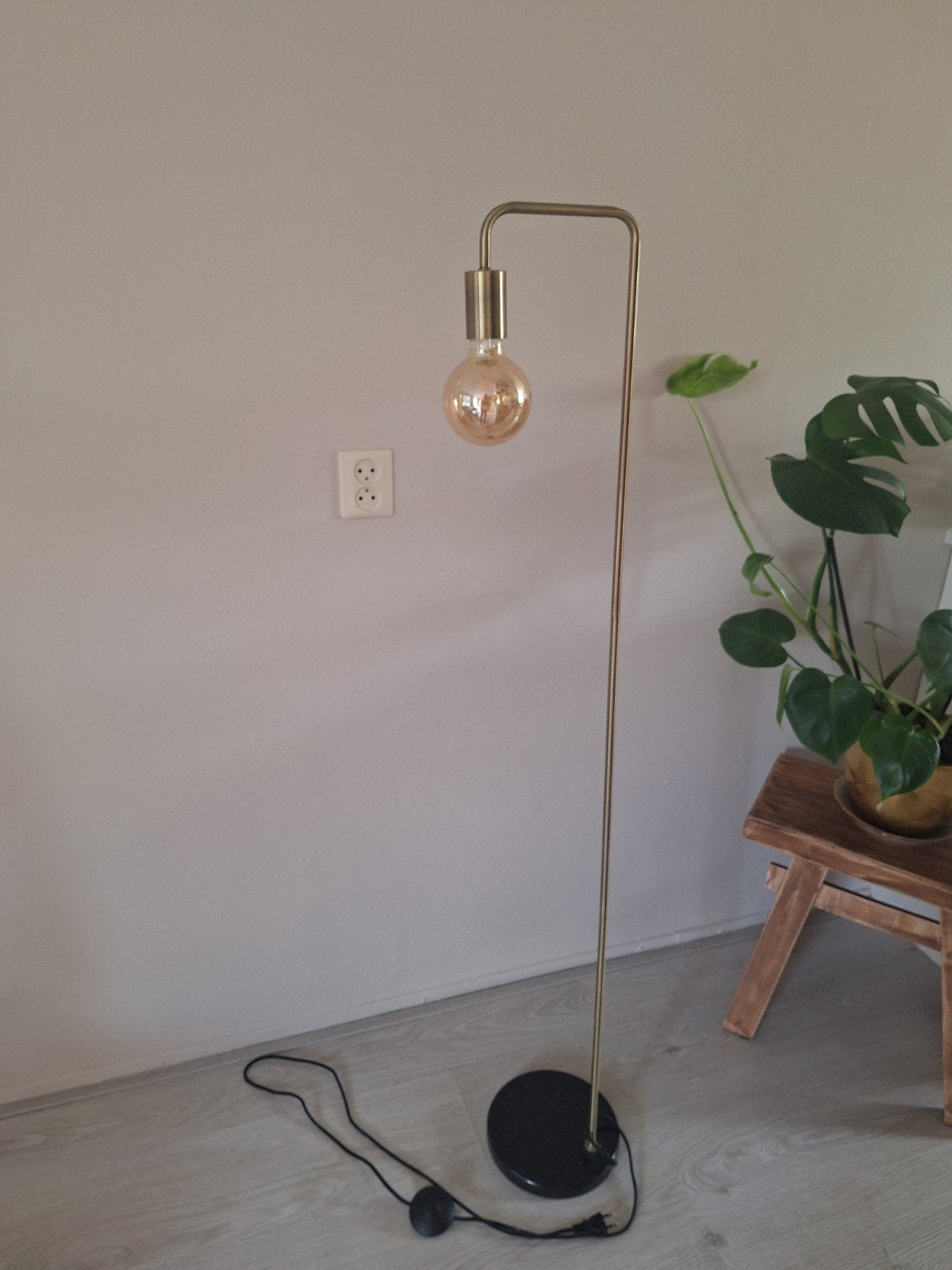 Mooie sta lamp, Huis en Inrichting, Lampen | Vloerlampen, Ophalen, Zo goed als nieuw