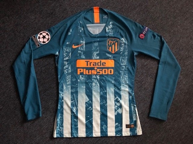 Match prepard Griezmann shirt Atletico Madrid CL vs Monaco, Ophalen of Verzenden, Zo goed als nieuw, Shirt