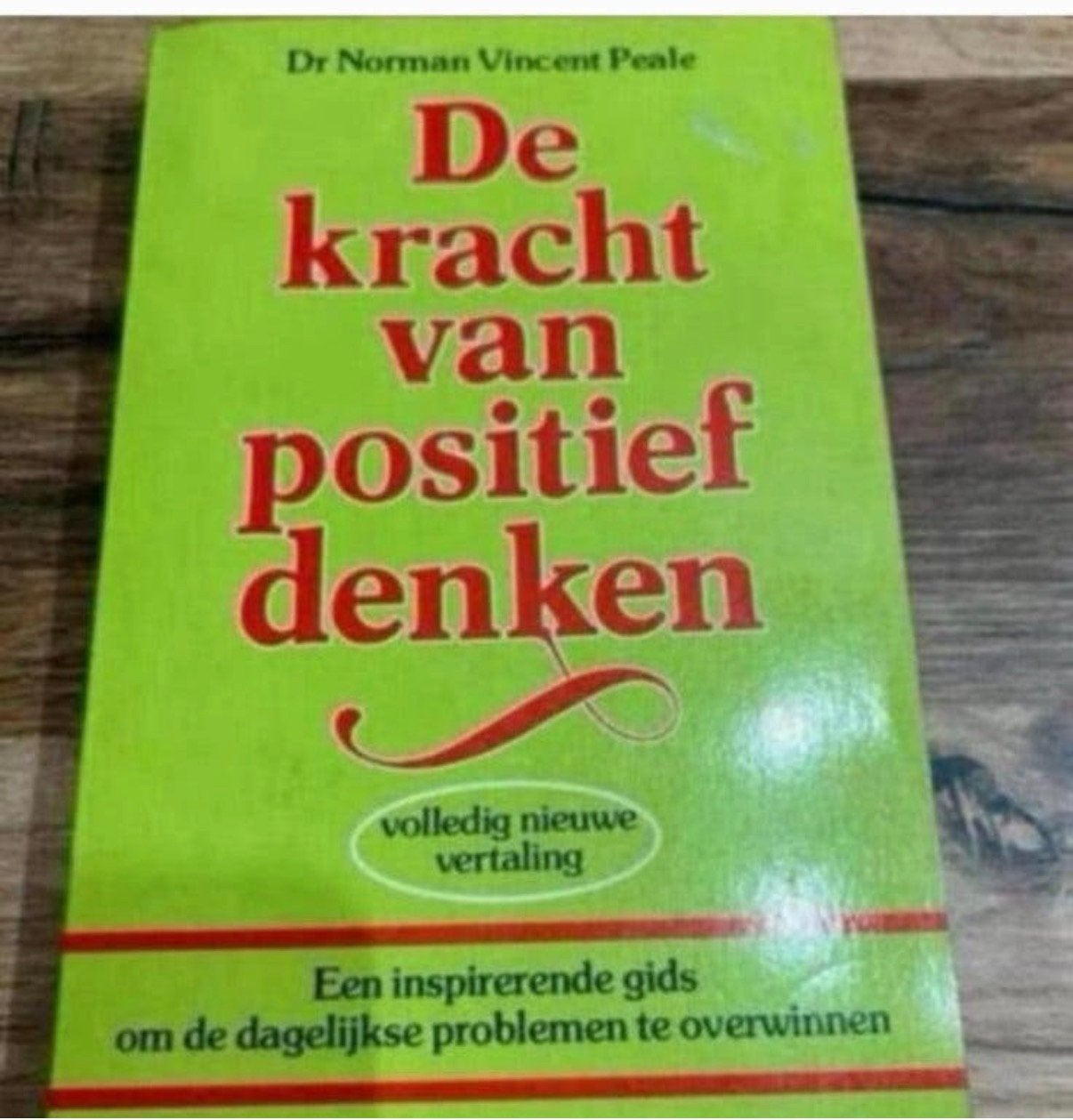 Dr. Norman Vincent Peale De kracht van positief denken, Ophalen of Verzenden, Zo goed als nieuw